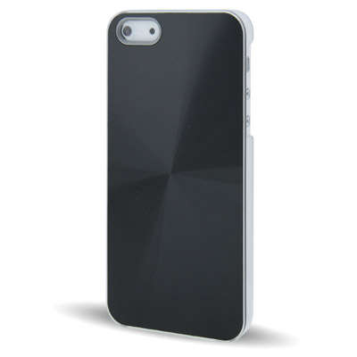 iPhone 5 & 5s black Texture Aluminum Crystal Case