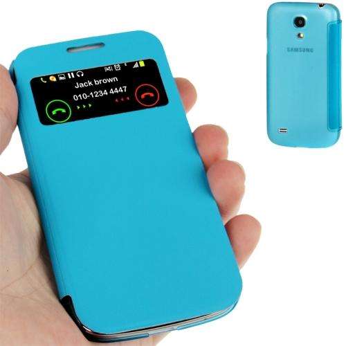 Samsung S4 mini call display blue flip cover