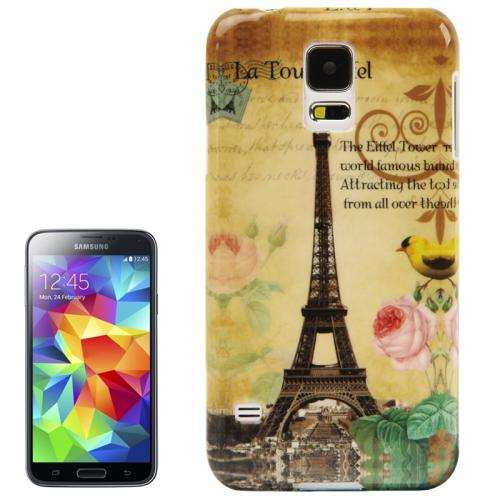 Samsung S5 Vintage Eiffel Tower Cover