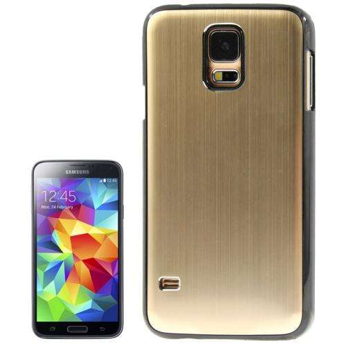 Samsung S5 gold brushed cover