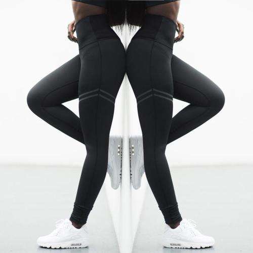 High Waist Double Ring Legging *Black*