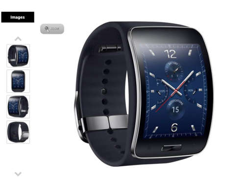 Samsung Galaxy Gear SMR-750 Smartwatch - Black