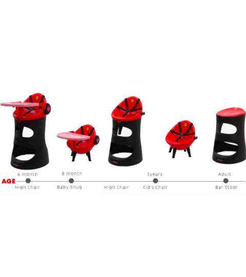 Ferrari 5-in-1 high Chair