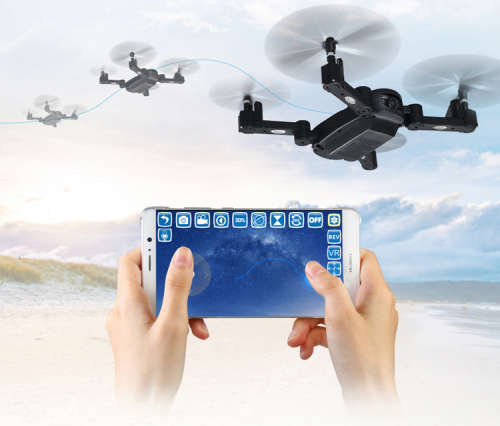 S167 FOLDING DRONE/QUADCOPTER WITH CAMERA