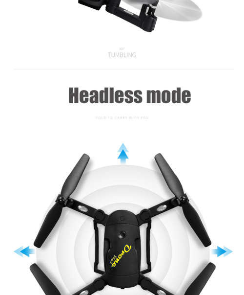 S167 FOLDING DRONE/QUADCOPTER WITH CAMERA