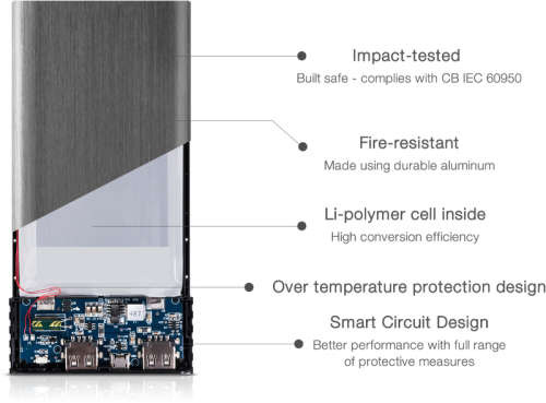 GENUINE ADATA X7000 Lithium Polymer 7000mAh Power Banks