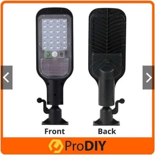 Bright!! (+/- 50w - 60w) Solar Motion Sensor Security Lights (Mini Street Light)