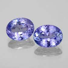 Tanzanian Tanzanites Oval cut 3 Piece Total weight 0.300cts