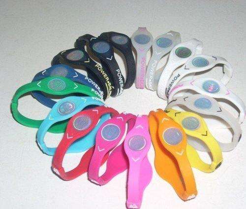 Power Balance Silicone Wristband Bracelet  YELLOW MEDIUM