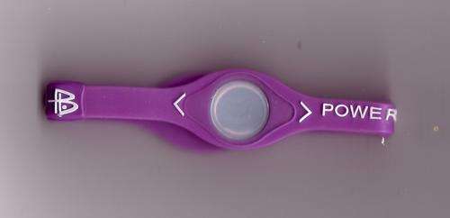 Power Balance Silicone Wristband Bracelet  LILAC SMALL