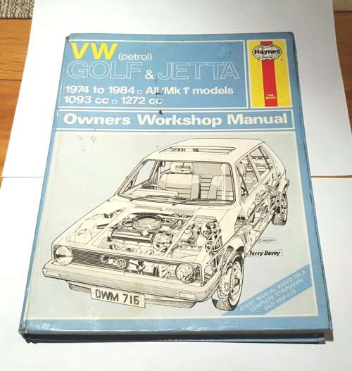 VW Golf and Jetta 1974 to 1984 manual