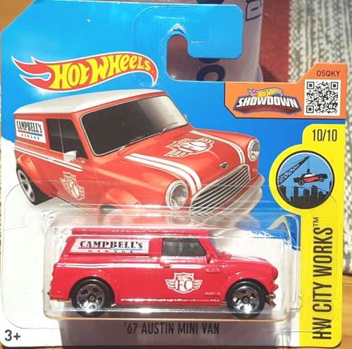 Hotwheels Austin Mini van 1967