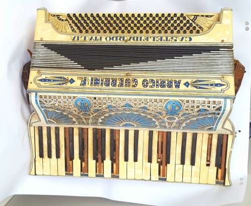 Vintage Arrigo Guerrini Figli Accordion