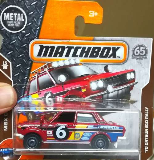 Matchbox  Datsun rally