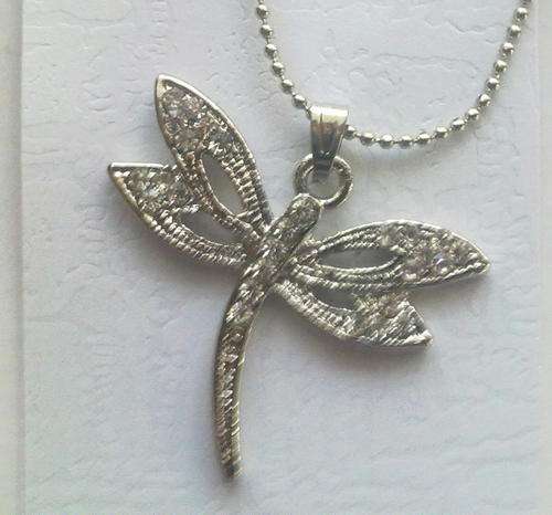 *new* DRAGON FLY Pendant & Chain - so CUTE!!!