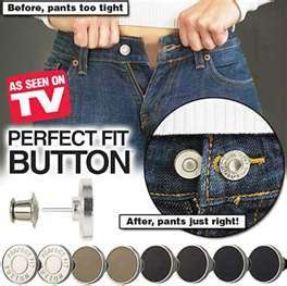 NO SEW - Perfect Button ---- *** adjust button in seconds *** ---
