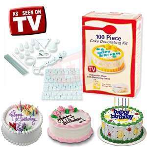 100 Piece Cake Decorating set - FREE STORAGE BOX INCLUDED