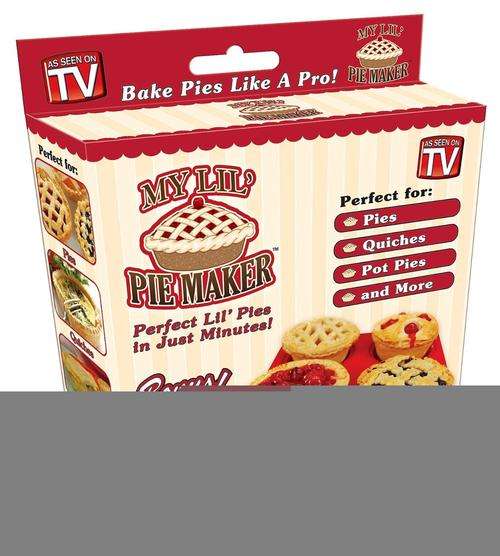 *** BRAND NEW *** my lil PIE MAKER - silicone pie maker - every kitchen needs one!!