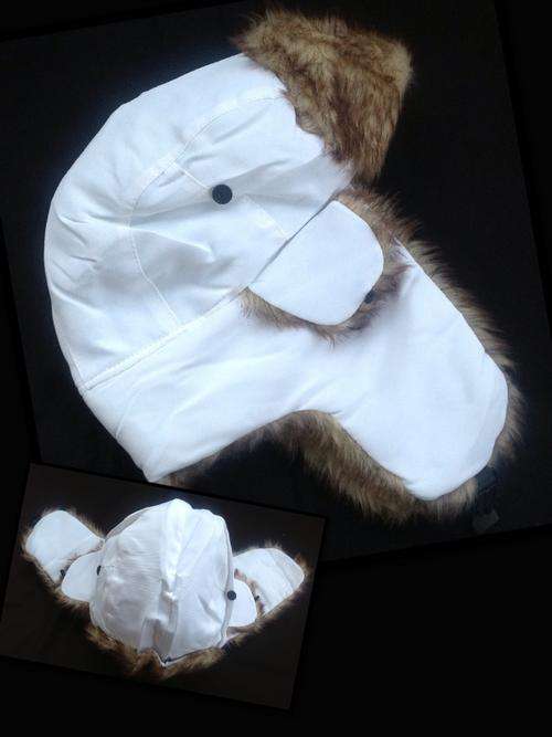 STUNNING ***winter russian style*** CAP WHITE