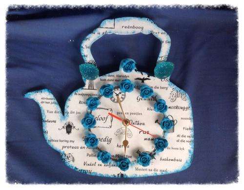 *new* Hand crafted clock