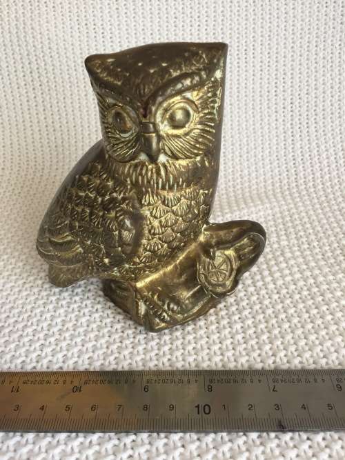Brass owl