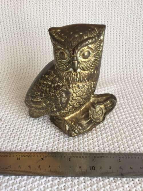Brass owl