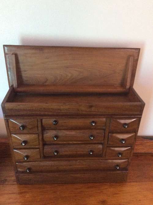 Very Heavy Table top Wooden Drawer