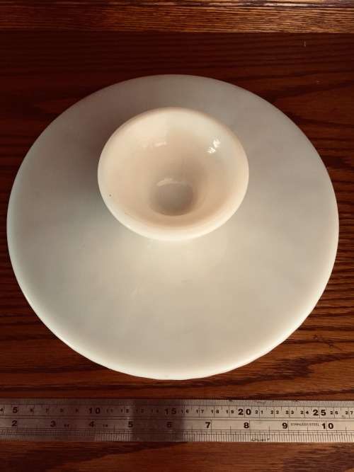 Vintage Milkglass cake stand
