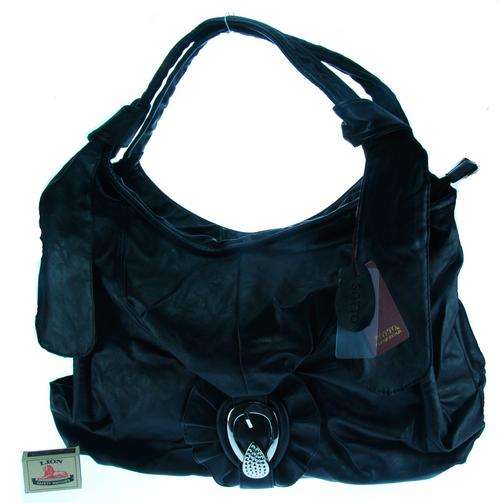 STUNNING Sotti Soft Leather Handbag (Black)