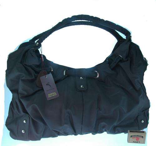 STUNNING Sotto Soft Leather Handbag (Grey)