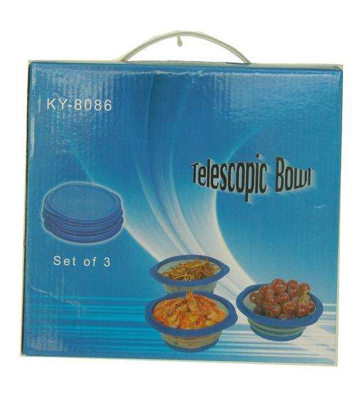 COLLAPSABLE BOWLS - SAFE SPACE - SET OF THREE