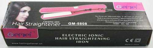 Gemei Ceramic Slim Hair Straightener
