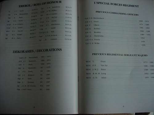 1 Special Forces Regiment Laying up of Colours and Memorial Service 13/4/1997, at 5 Recce