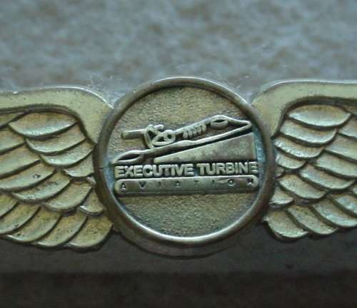 South African Executive Turbine Aviation Pilot wings badge, now obsolete