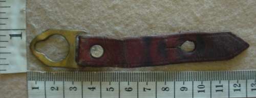 South African No 4 MK1 Bayonet leather securing tab