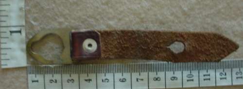 South African No 4 MK1 Bayonet leather securing tab