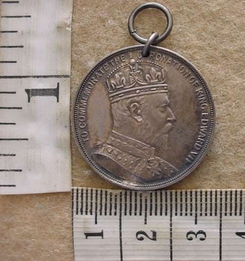 Colony of Natal 1902 Coronation of King Edward VII medal for school children
