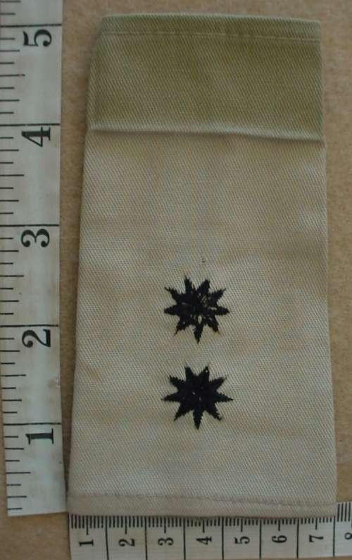 Transkei Army Lieutenant rank epaulette/slip on, printed, single (Homelands)