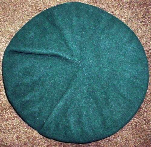 Rhodesia Regiment beret and badge, 58cm, liner removed (Rhodesian Bush War)