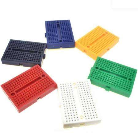 ABS Plastic Mini Prototype Electronic Breadboard 170 Tie-points
