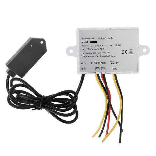 10A Digital Thermostat Humidity Incubator Temperature Controller