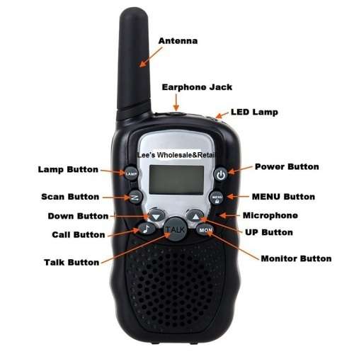 Walkie Talkie - 2-way Radio Twintalker - T-388