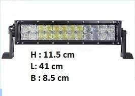 72w bar led light 5D SUV 4X4 vans