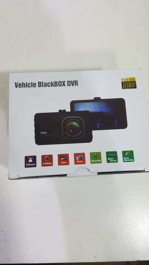 VEHICLE DVR DASH CAM FULL HD 1080p