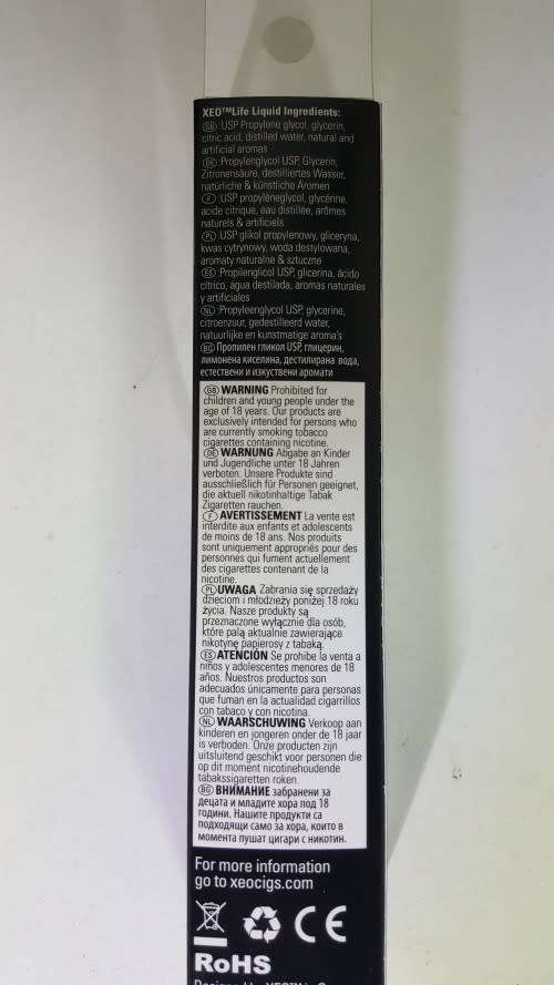 Electronic Cigarette 1800 PUFF