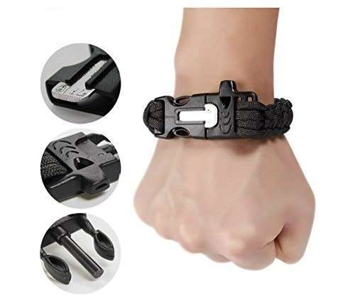 paracord 3 in 1 wristband(wholesale and stock)