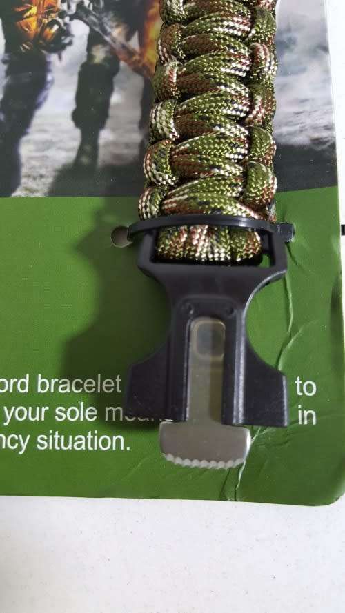 paracord 3 in 1 wristband(wholesale and stock)