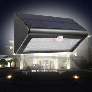 SOLAR POWERED WALL LIGHT 38 LED(WHOLESALE AND STOCK)