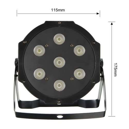 7 led mini par stage light