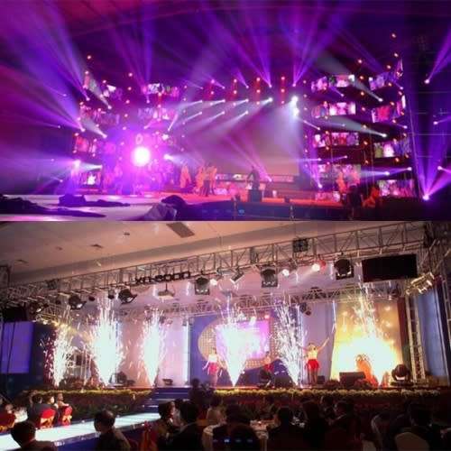 7 led mini par stage light